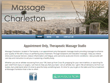 Tablet Screenshot of massagecharleston.com